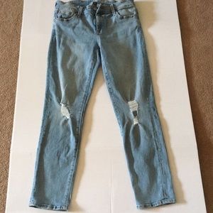 Gap girlfriend jeans size 2